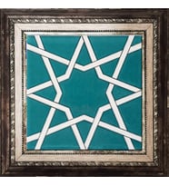 Armada Çini 20x20 Cm SP 94 Yıldız Kütahya Çinisi Selçuklu Çini Pano