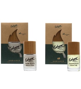 Kalyon Bitkisel Tırnak Onarıcı Bakım Cilası 11 Ml+Tırnak Besleyici Limon Yağı 11 Ml