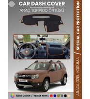 DACIA DUSTER (2015 +) Torpido Örtüsü Ön Göğüs Koruma Torpido Koruma Çatlamayı Engeller Tam Uyum