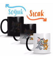 Tom Ve Jerry Sihirli Kupa Bardak Porselen
