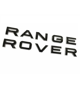 RANGE ROVER UYUMLU YAZI GRİ-SİYAH VOGUE 2013- (SİYAH İÇ)