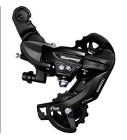 Shimano Arka Vites Tourney RD-TY300 6-7S Siyah ÜCRETSİZ KARGO