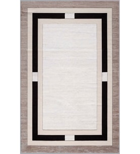 Eliana Home Baskılı, Yıkanabilir Kaymaz Taban Salon Halısı LNA0624 100x150 cm (Bej)