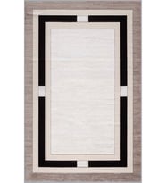 Eliana Home Baskılı, Yıkanabilir Kaymaz Taban Salon Halısı LNA0624 100x150 cm (Bej)