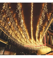 4 METRE 18 DALLI SAÇAK PERDE LED IŞIK 18 DALLI SAÇAK LED IŞIK GÜN IŞIĞI SALKIM LED IŞIK EKLEMELİ