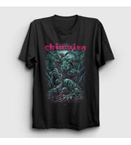 Presmono Unisex Siyah Kingdom Chimaria T-Shirt 549250tt