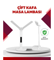 Göz Koruyucu Led Okuma Lambası  Titreşimsiz Işık, Kalemlik Ve Stand Fonksiyonlu