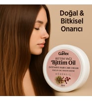 GARLEX BITTIM YAĞI ,MENENGİÇ ÖZLÜ,YOĞUN SAÇ BAKIM KREMİ 250 ML, DOĞAL  ONARICI ETKİ (Renksiz)