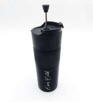 Kişiye Özel French Press Özellikli 450ml Çelik Termos