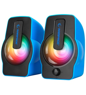 RAMPAGE RMS-G7 Falsetto 1+1 USB Mavi 6w Hoparlör RGB Ledli