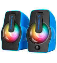 RAMPAGE RMS-G7 Falsetto 1+1 USB Mavi 6w Hoparlör RGB Ledli