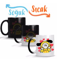 BT21 Chimmy Bts Sihirli Kupa Bardak Porselen