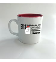 Elit Kişiliğimden Olsa Gerek Baskılı Kırmızı Multi Kupa