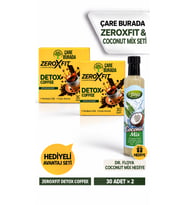 Çare Burada Zeroxfit Detox Coffee L-Carnitine Ginseng Detoks Kahvesi (30 Adet x 2 Kutu) - Dr. Floya