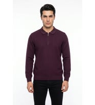 Erkek Spor Polo Yaka Mevsimlik Kazak BGL-ST05443