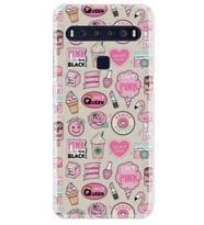 Tcl 10l Kılıf Excode Desenli Silikon Kılıf Excode Donut Flamingo 1415