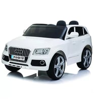 BABYHOPE 437 AUDİ Q-SUV 12V BEYAZ AKÜLÜ ARABA (Standart)