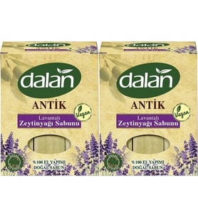 Dalan Antik Defneli Zeytinyağı Sabunu 900GR Lavantalı (2 Li Set)