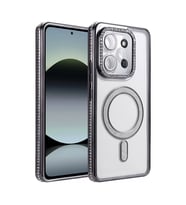Xiaomi Redmi 15c 4g Joke Simli Magneticsafe Kılıf - Siyah