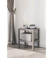 Life 2 Katlı Plastik Gri Banyo Mutfak Rafı MIT1056