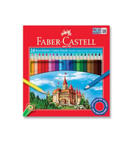 FABER CASTELL REDLINE TAM BOY 24'LÜ KURU BOYA