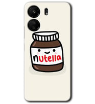 Xiaomi Redmi 13C Kılıf HD Desen Baskılı Kılıf - Nutella Aşkım