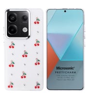 Microsonic Xiaomi Poco M6 Pro 4G Kılıf PrettyCharm Cherry (Kırmızı)