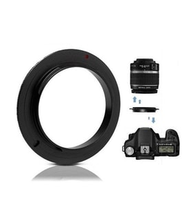Canon Eos Makineler İçin 49mm Ters Objektif Adaptörü