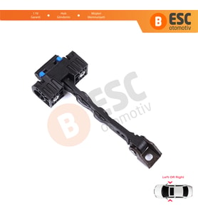 VW Scirocco MK3 137 138 2008-2017 1K8837249A İçin Sağ veya Sol Kapı Gergisi
