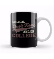 Vintage Go Local Sports Team And Or College Funny Kupa Bardak Porselen