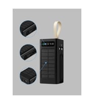 Taşınabilir Güneş Panelli Powerbank Çoklu Cihaz Şarj Destekli