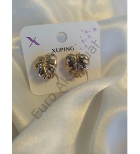 Yaprak Detaylı Xuping Küpe