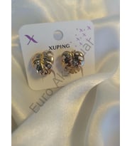 Yaprak Detaylı Xuping Küpe