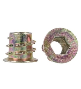 M6 12x10 Mm. Zamak Metal Dübel-30 Adet