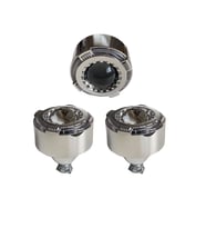 2.5 İNÇ KESİK YUVARLAK Bİ-XENON MERCEK BEYAZ ANGEL G149