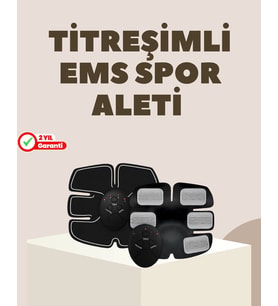 EMS Kas Yapma ve Yağ Yakma Cihazı Titreşimli 2025 Orijinal Spor Aleti