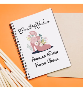Anneler Günü Tasarımlı Defter