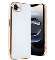 Newface Apple iPhone 16E Kılıf Volet Silikon - Beyaz
