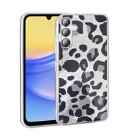 Samsung Galaxy A36 Uyumlu Kılıf Desenli Zore Mep Kapak (Gri)