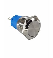 Swion 19mm Işıksız  Metal Buton Kalıcılı