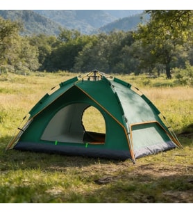 6 Kişilik Otomatik Kamp Çadırı – Çift Katmanlı, Suya Dayanıklı, Hızlı Kurulum Outdoor Aile ve Doğa Çadırı 200x250x150 cm (5680)