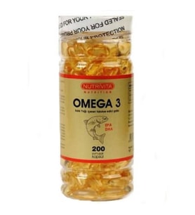 Nutrivita Omega 3 200 Soft Gel