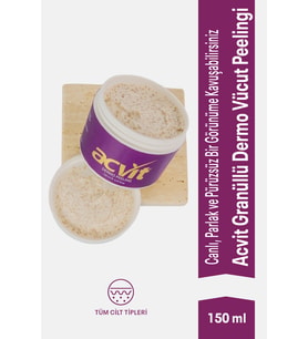 Acvit Özel Granüllü Dermo Peeling 150 ML