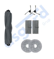 Dreame X40 MASTER-X40 ULTRA-L40 ULTRA UYUMLU 1 Ana Fırça 2 Yan Fırça 2 Filtre 2 Mop