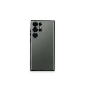 Samsung Galaxy S23 Ultra Kılıf Razer Lensli Silikon - Yeşil