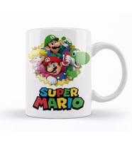 Süper Maio Mario Bros Kupa Bardak Porselen