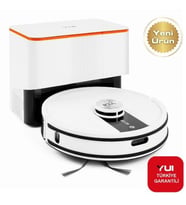 Yui S7 Plus Akıllı Çöp İstasyonlu Robot Vacuum & Mop Süpürge(YUI TÜRKİYE GARANTİLİ) (Beyaz)