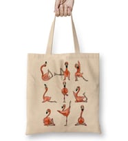 Flamingo Yoga Bez Çanta Uzun Saplı