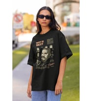 Way 2 Sexy Drake Rapper Baskılı Unisex Tişört, Oversize Rap Tişört