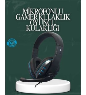 Kablolu  Headset - Net Ses Ayrımı Ve Ayarlanabilir Konfor